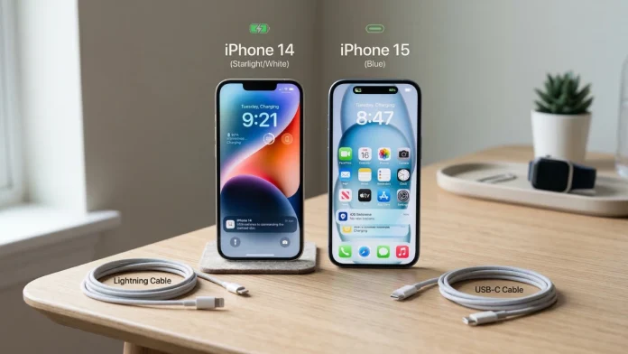 Batería iPhone 14 vs batería iPhone 15: lo que cambia de verdad Batería iPhone 14 vs Batería iPhone 15