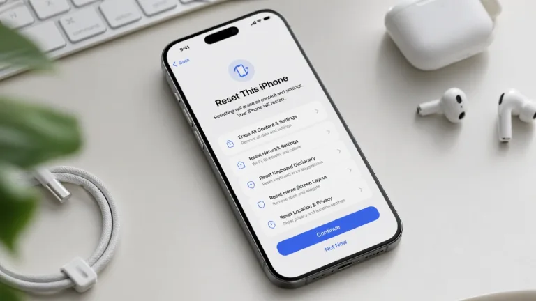 Cómo inicializar un iPhone sin meter la pata