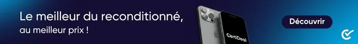 iPhone reconditionné chez CertiDeal