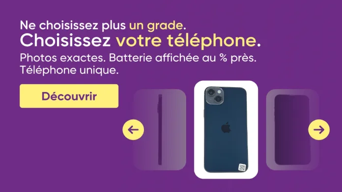 CertiDeal: Choose Your Refurbished iPhone with Real Photos Choix sur photos iphone reconditionné CertiDeal