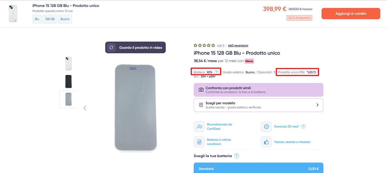 iPhone ricondizionati con foto reali: la novità CertiDeal iPhone ricondizionati con foto reali: la novità CertiDeal